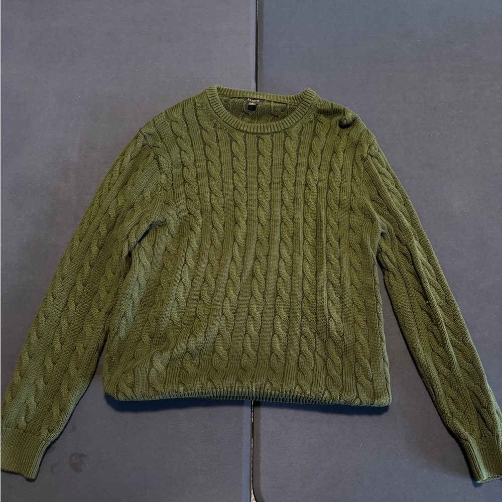 J Crew Rope Sweater